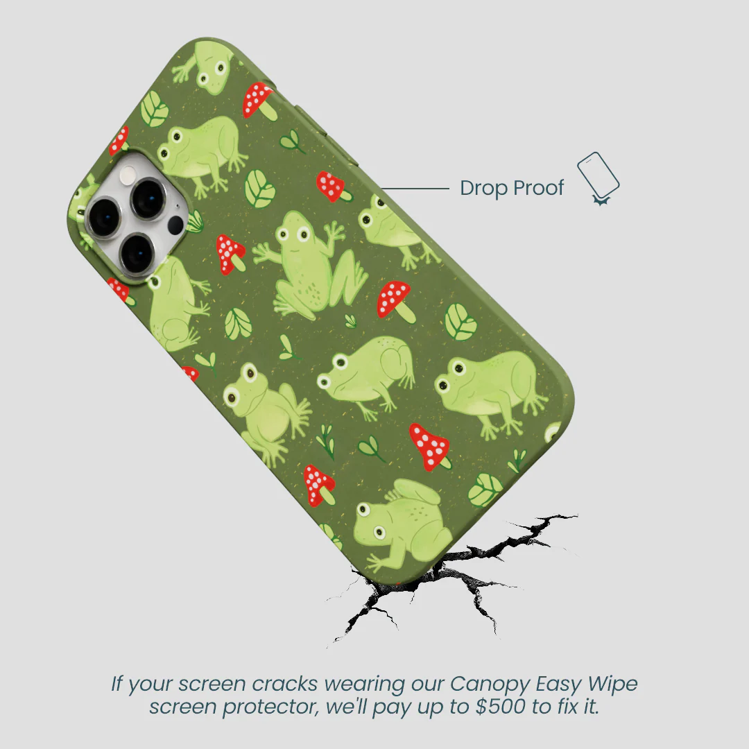 Forest Floor Frog Folk iPhone 12 Pro Max Case - Image 5