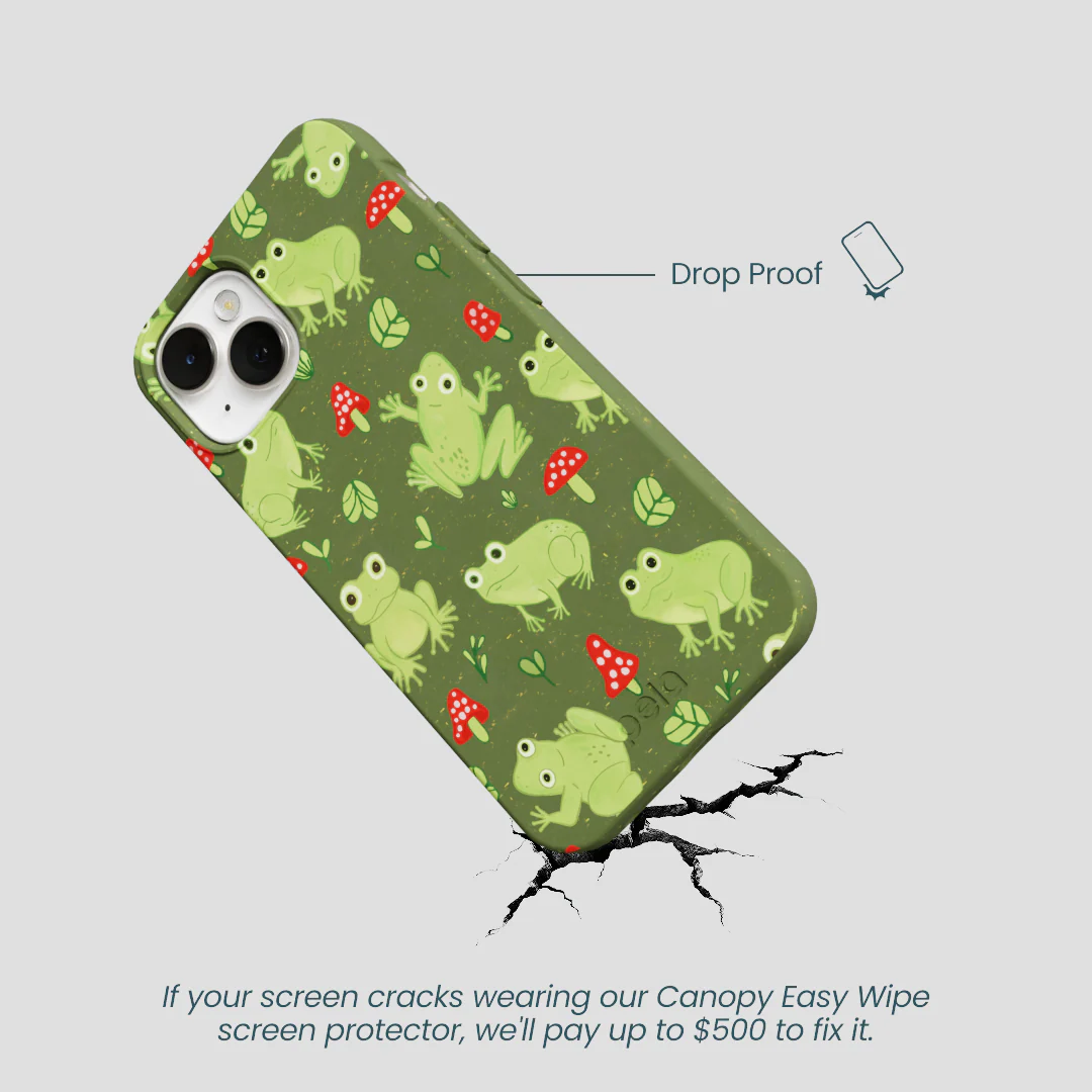 Forest Floor Frog Folk iPhone 13 Case - Image 5
