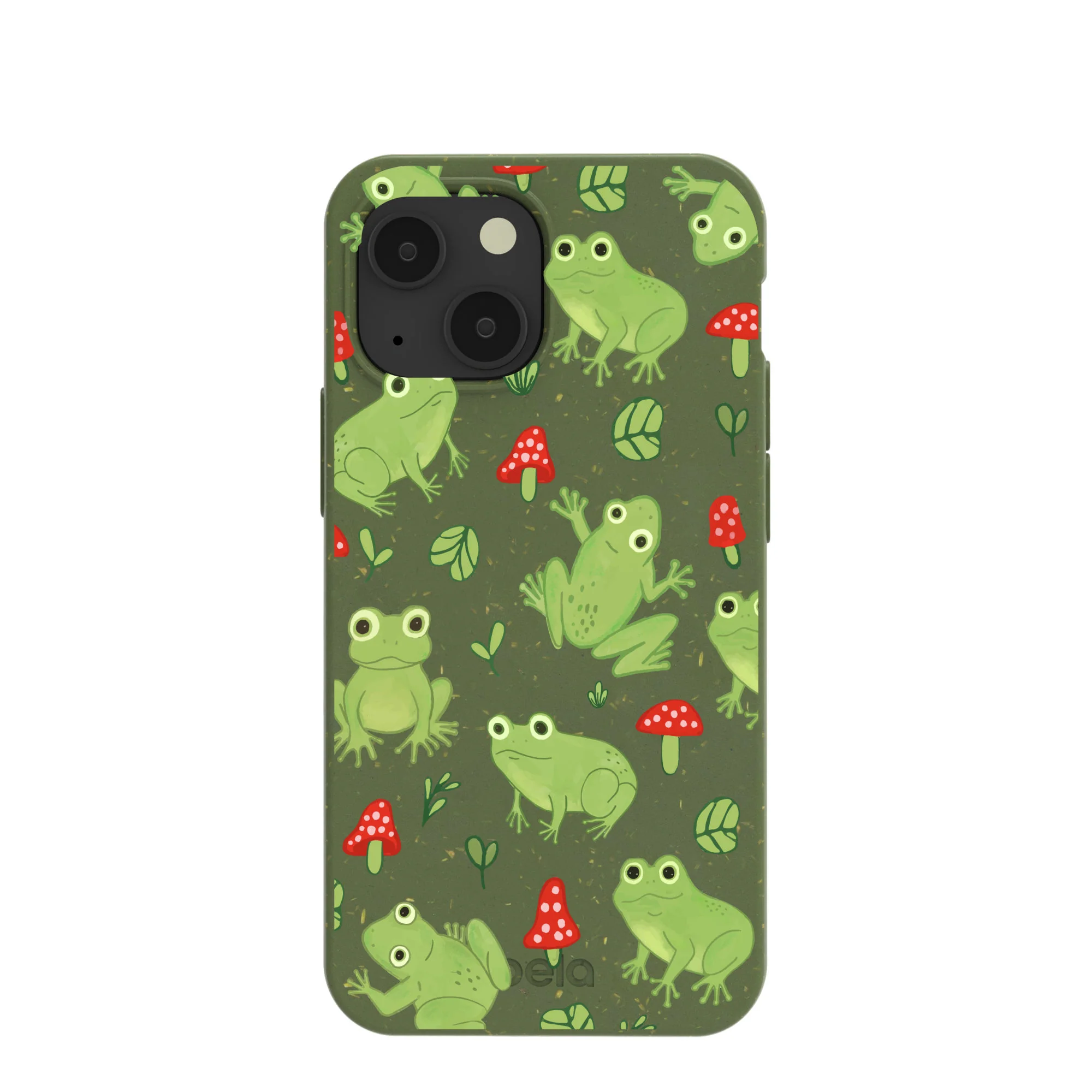Forest Floor Frog Folk iPhone 13 Mini Case