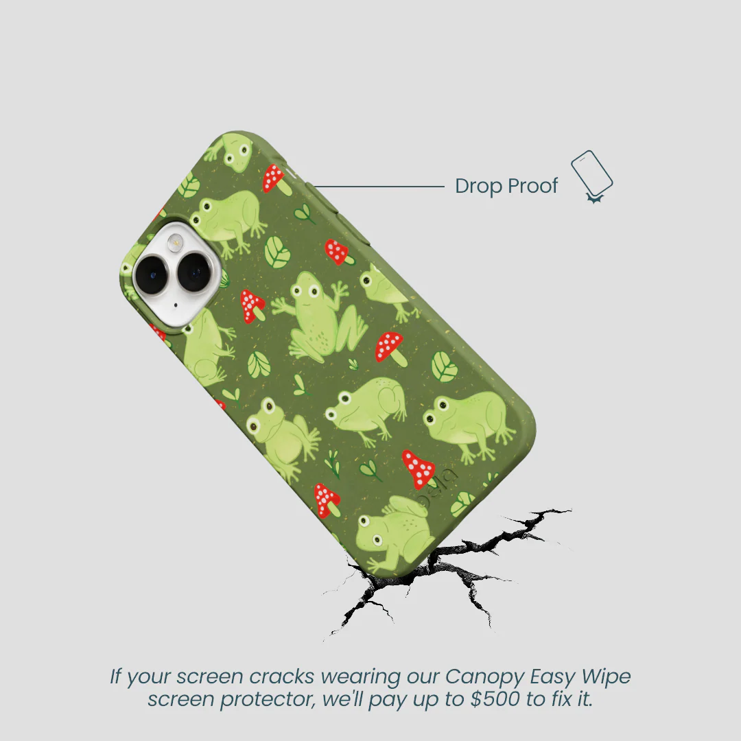 Forest Floor Frog Folk iPhone 13 Mini Case - Image 5