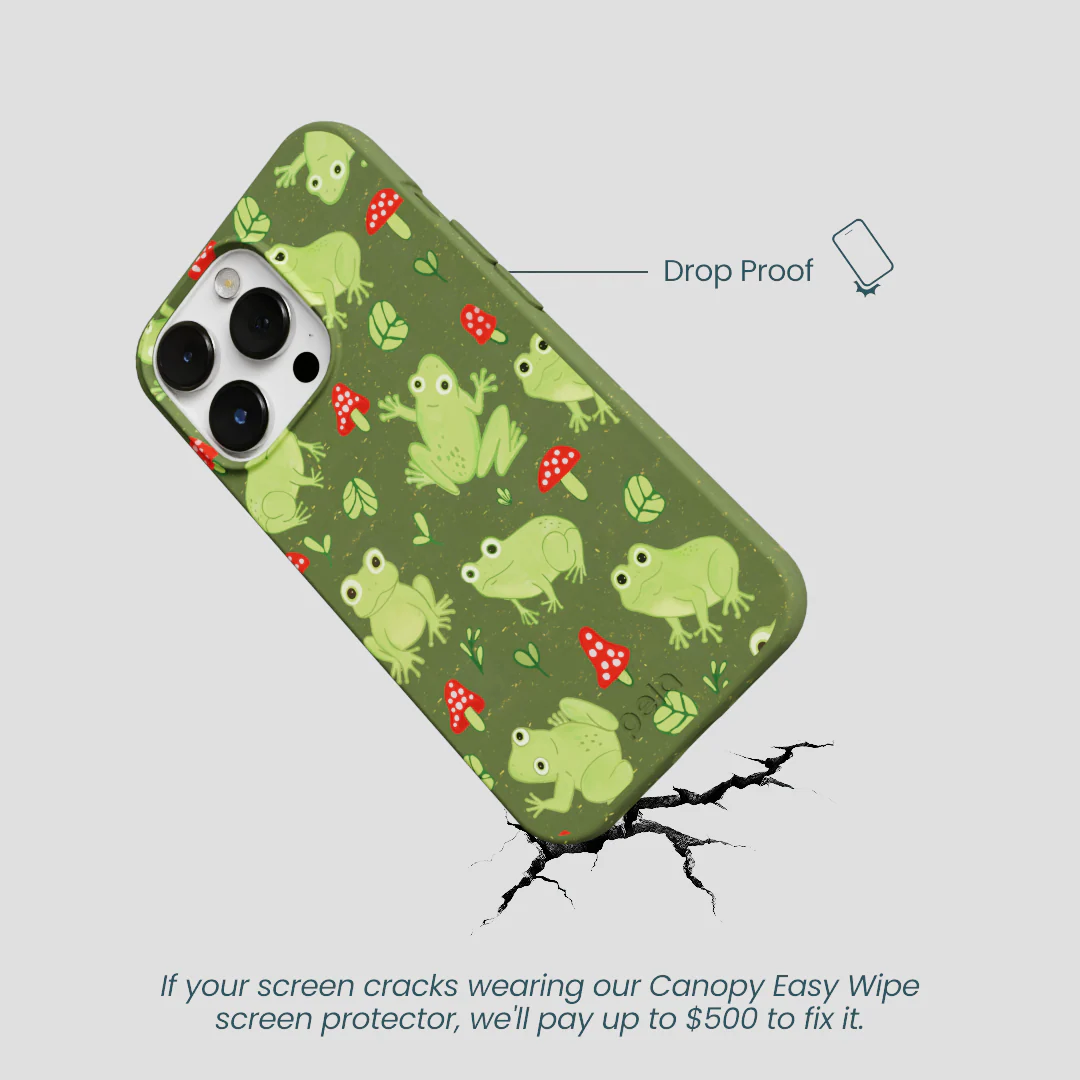 Forest Floor Frog Folk iPhone 13 Pro Case - Image 5