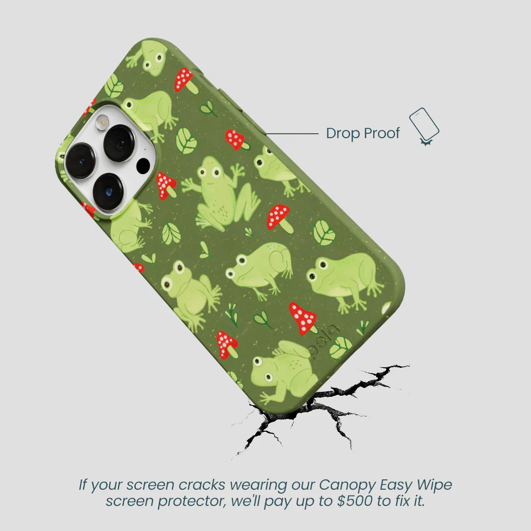 Forest Floor Frog Folk iPhone 13 Pro Max Case - Image 5