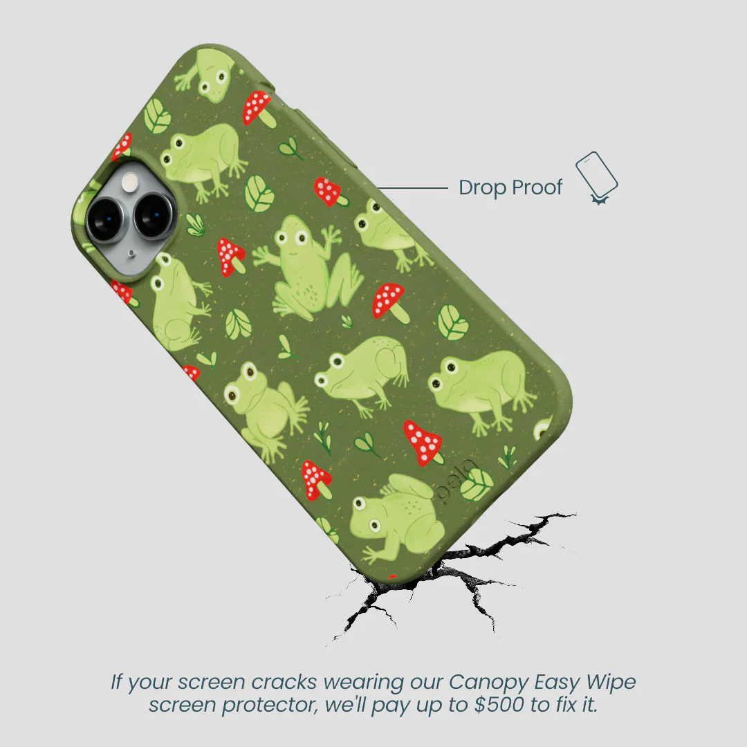Forest Floor Frog Folk iPhone 14 Plus Case - Image 5