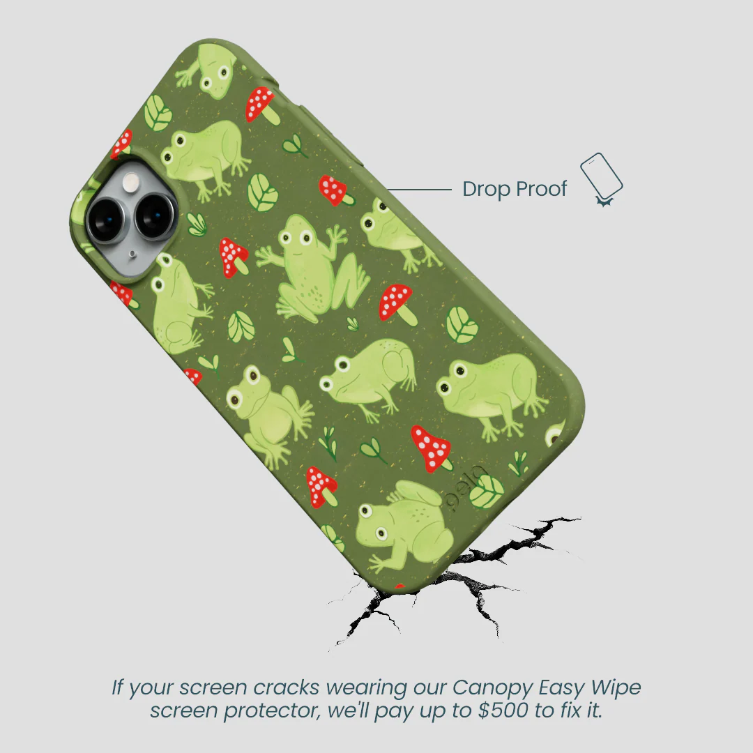 Forest Floor Frog Folk iPhone 15 Plus Case - Image 5