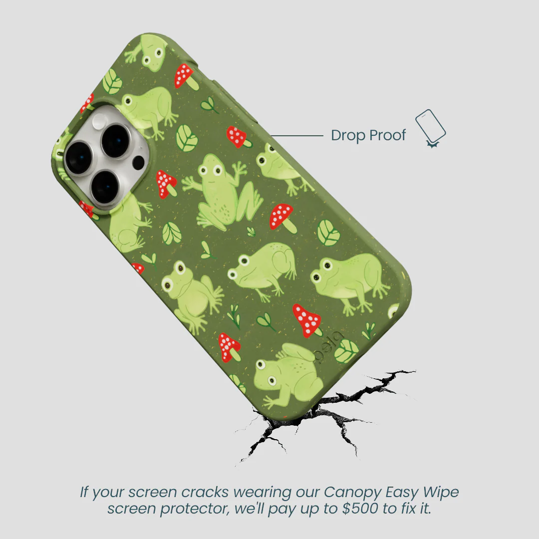Forest Floor Frog Folk iPhone 15 Pro Max Case - Image 5