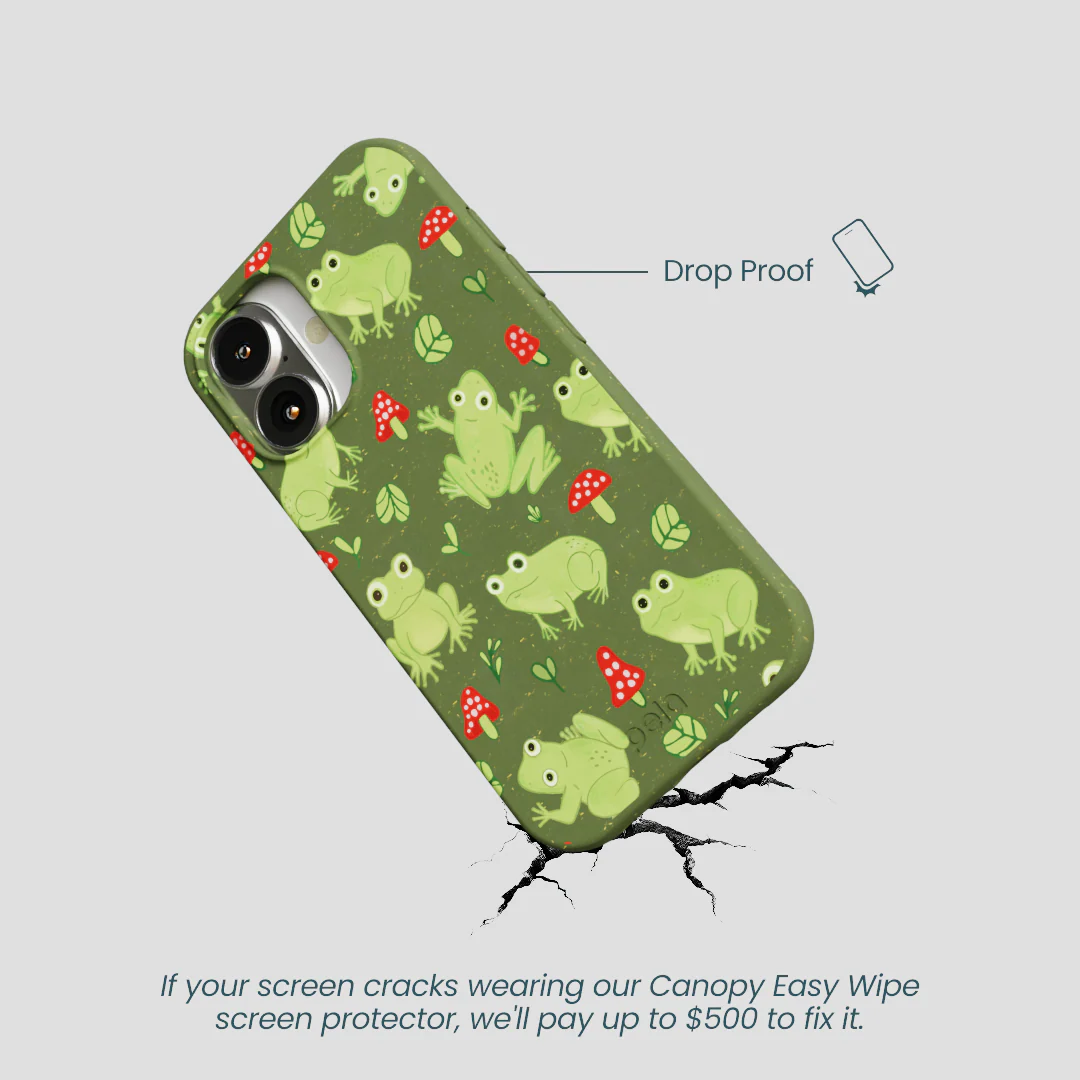 Forest Floor Frog Folk iPhone 16 Case - Image 5