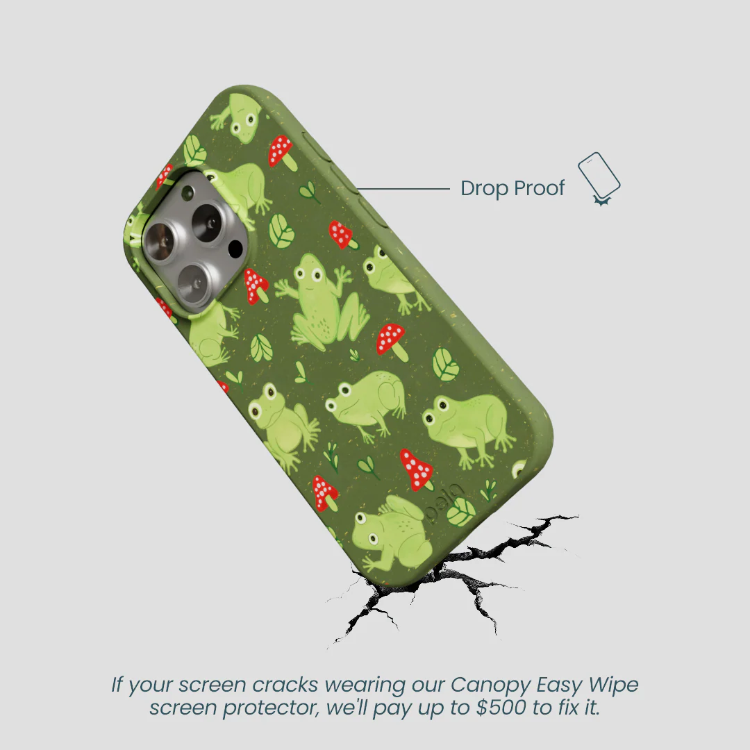 Forest Floor Frog Folk iPhone 16 Pro Case - Image 5