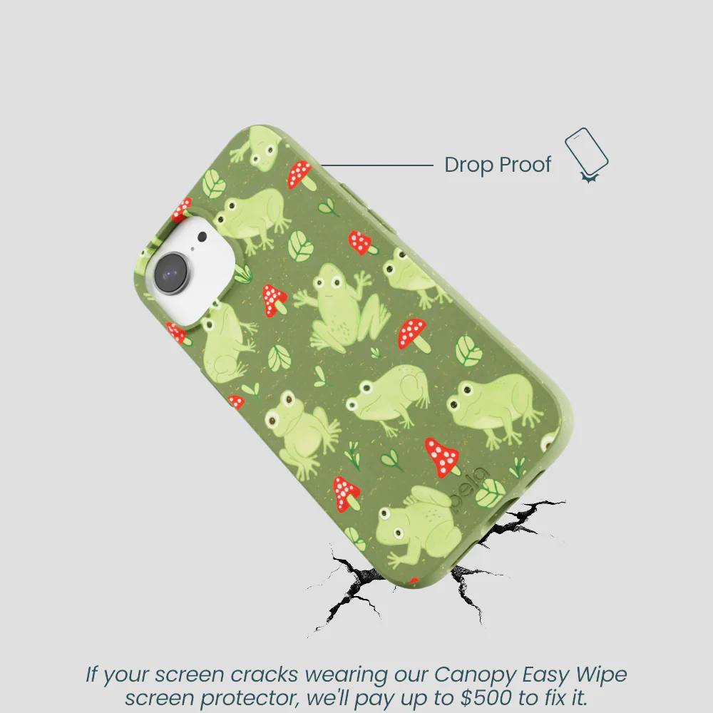 Forest Floor Frog Folk iPhone 16e/17e Case - Image 5