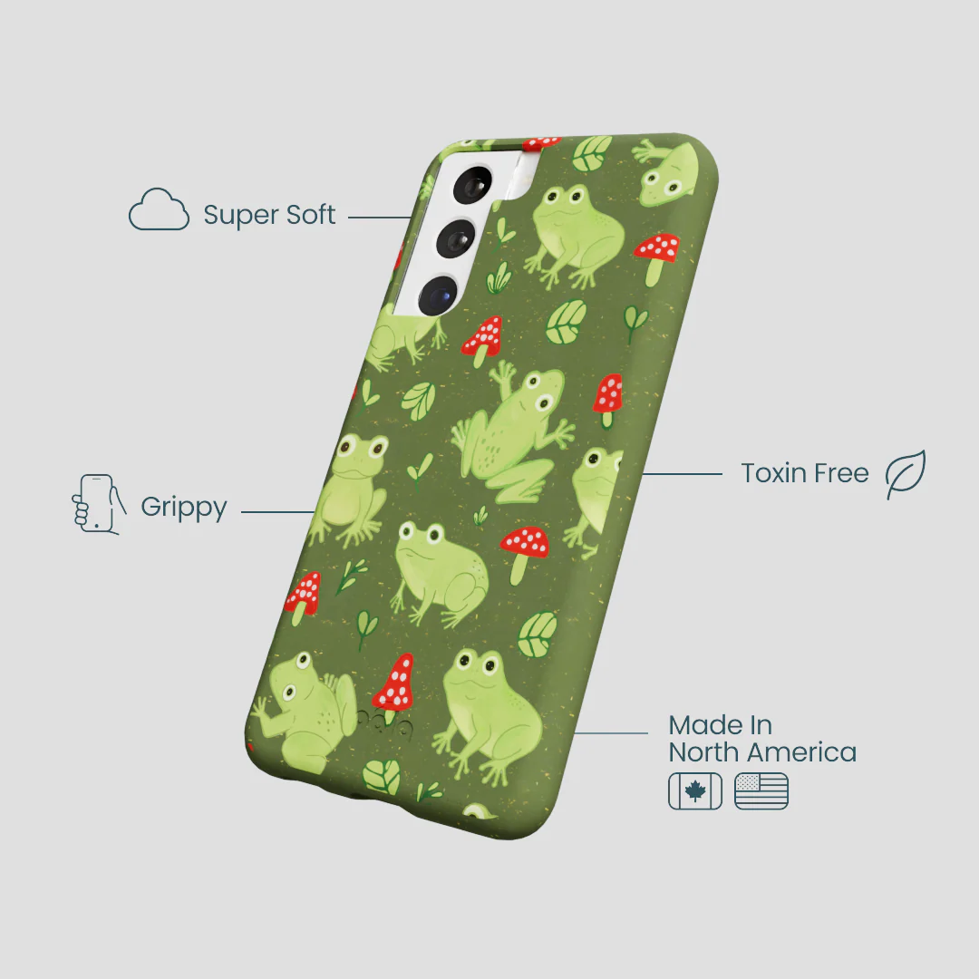 Forest Floor Frog Folk Samsung Galaxy S21 Case - Image 4