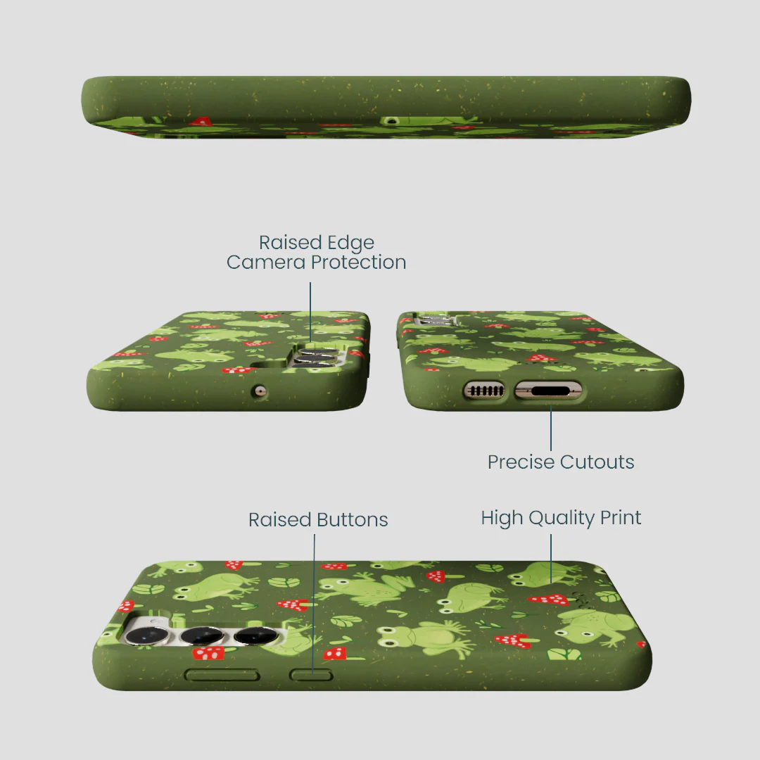 Forest Floor Frog Folk Samsung Galaxy S23+(Plus) Case - Image 3