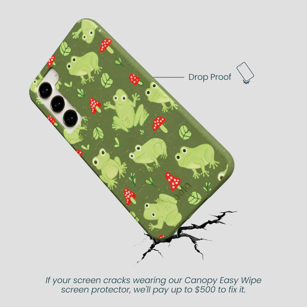 Forest Floor Frog Folk Samsung Galaxy S23+(Plus) Case - Image 5