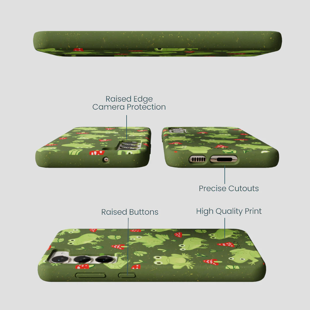 Forest Floor Frog Folk Samsung Galaxy S24+(Plus) Case - Image 3
