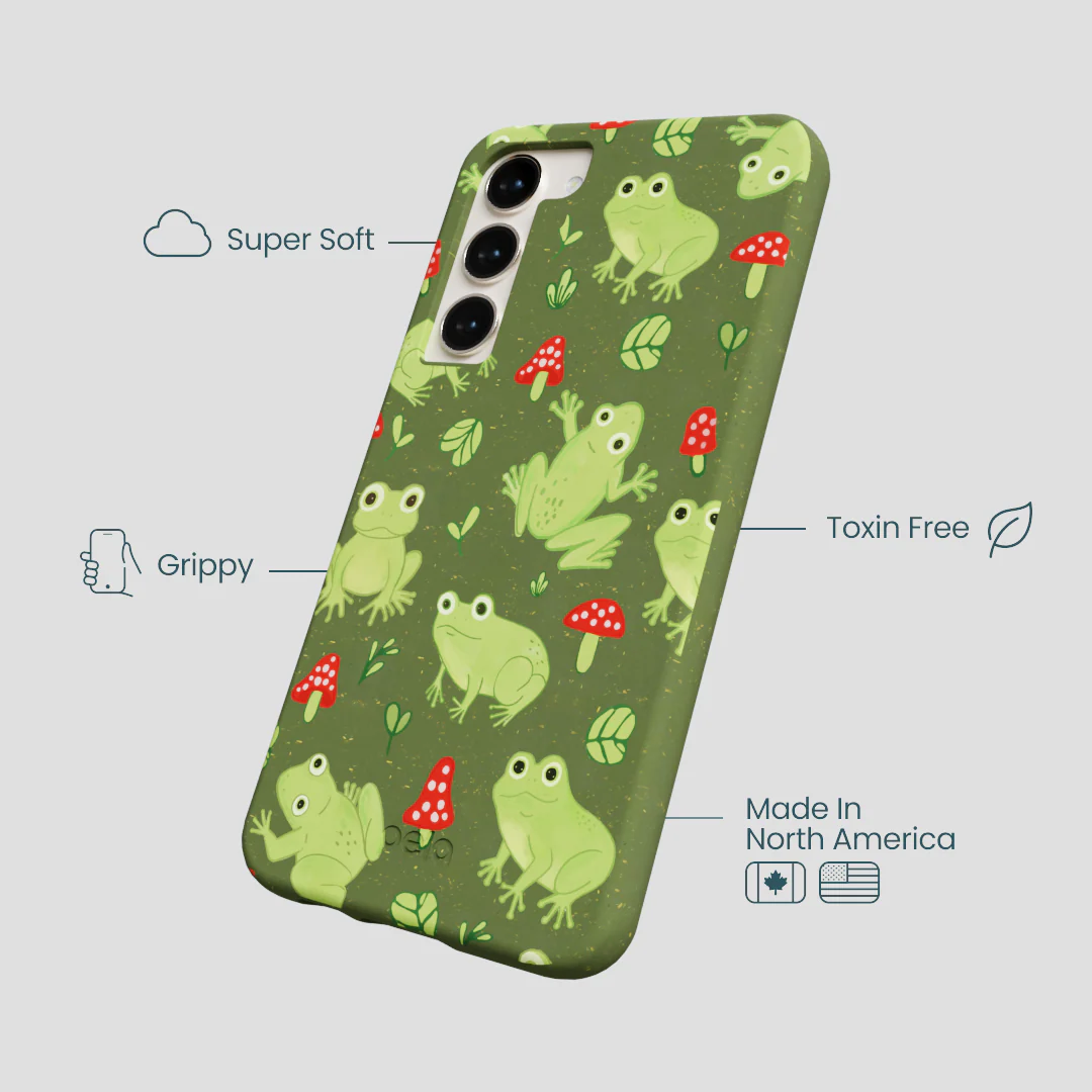 Forest Floor Frog Folk Samsung Galaxy S24+(Plus) Case - Image 4