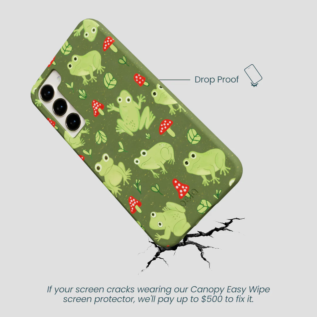 Forest Floor Frog Folk Samsung Galaxy S24+(Plus) Case - Image 5
