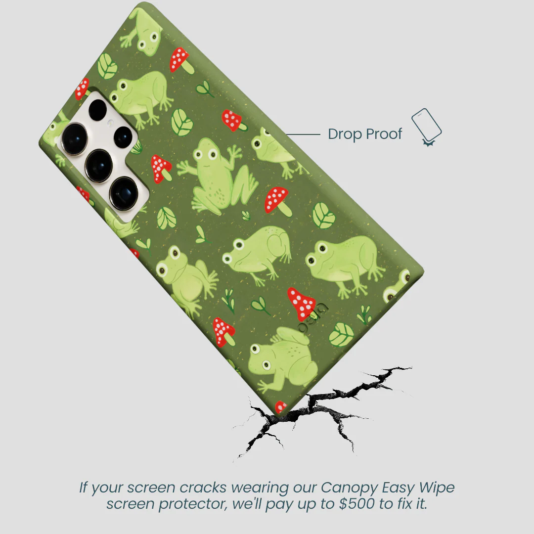 Forest Floor Frog Folk Samsung Galaxy S24 Ultra Case - Image 5