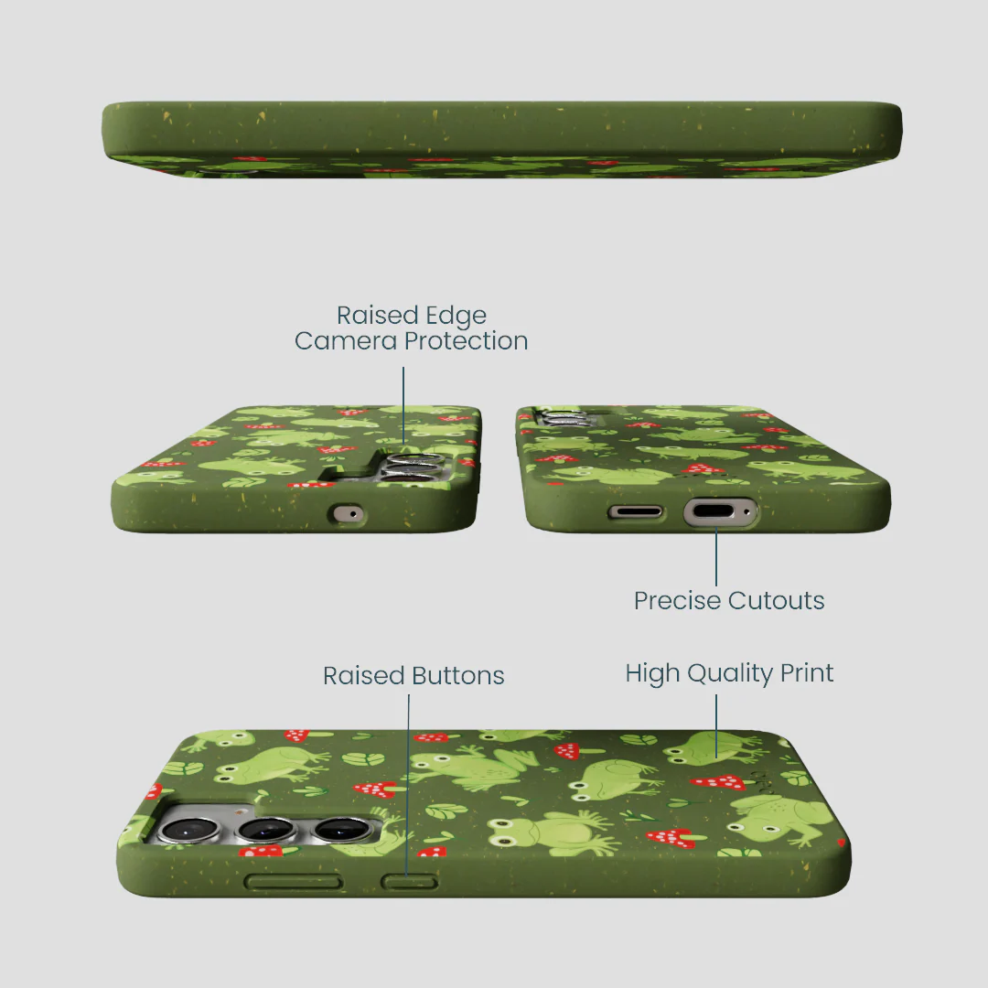 Forest Floor Frog Folk Samsung Galaxy S25+(Plus) Case - Image 3