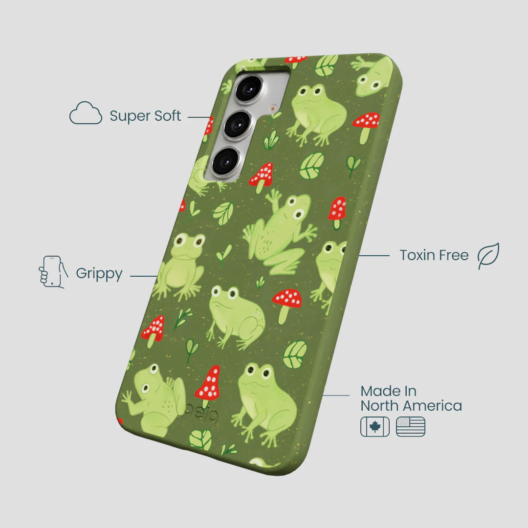 Forest Floor Frog Folk Samsung Galaxy S25+(Plus) Case - Image 4