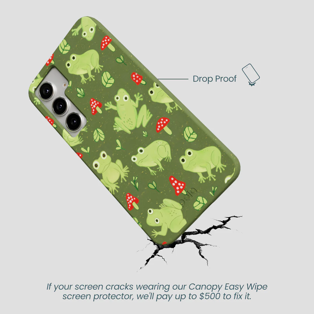 Forest Floor Frog Folk Samsung Galaxy S25+(Plus) Case - Image 5