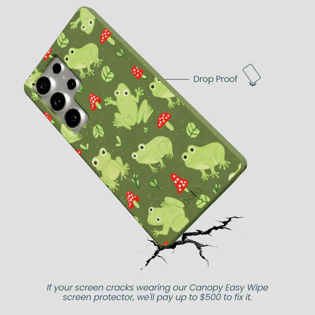 Forest Floor Frog Folk Samsung Galaxy S25 Ultra Case - Image 5