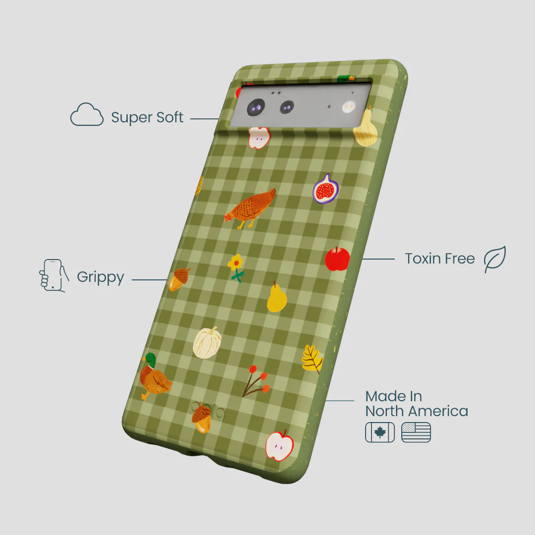 Forest Floor Harvest Folk Google Pixel 6 Case - Image 4