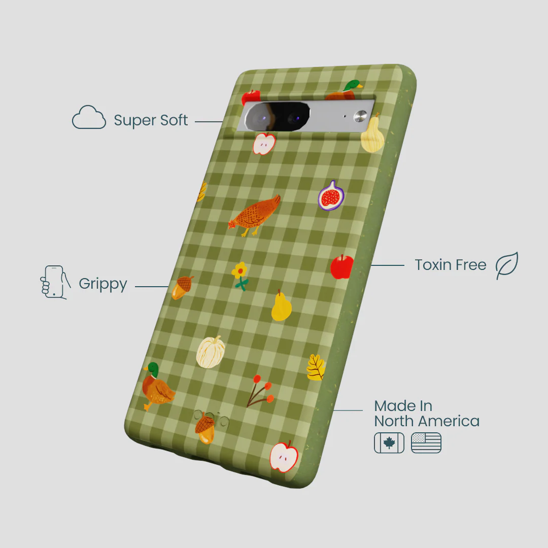 Forest Floor Harvest Folk Google Pixel 7a Case - Image 4