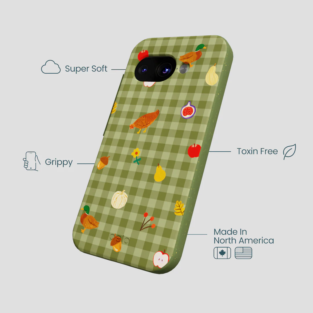 Forest Floor Harvest Folk Google Pixel 9a Case - Image 4