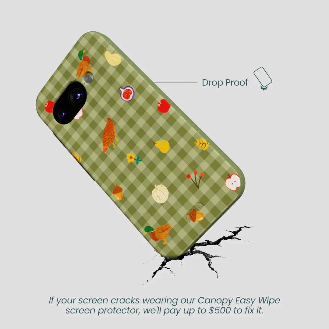 Forest Floor Harvest Folk Google Pixel 9a Case - Image 5