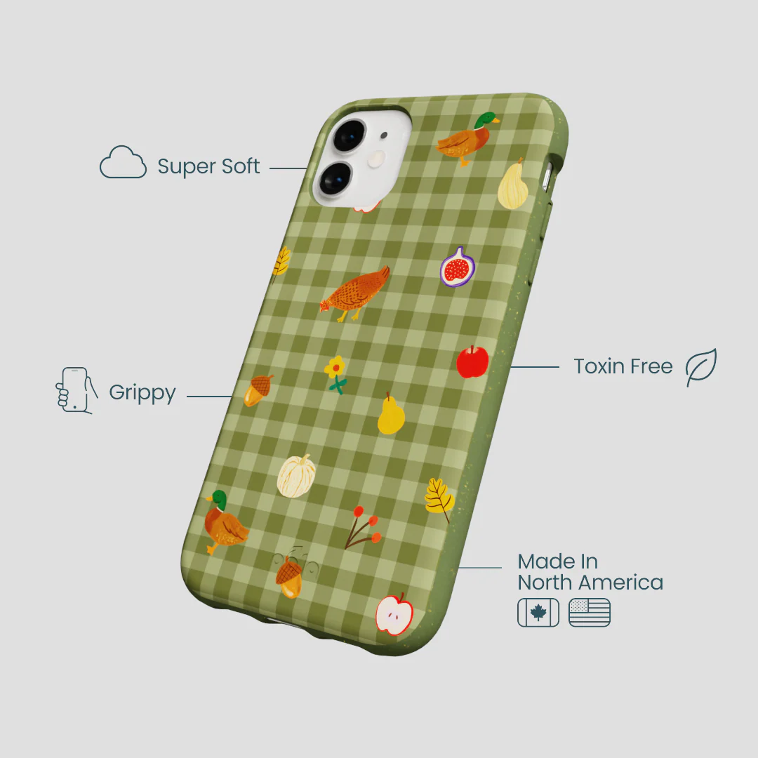 Forest Floor Harvest Folk iPhone 11 Case - Image 4