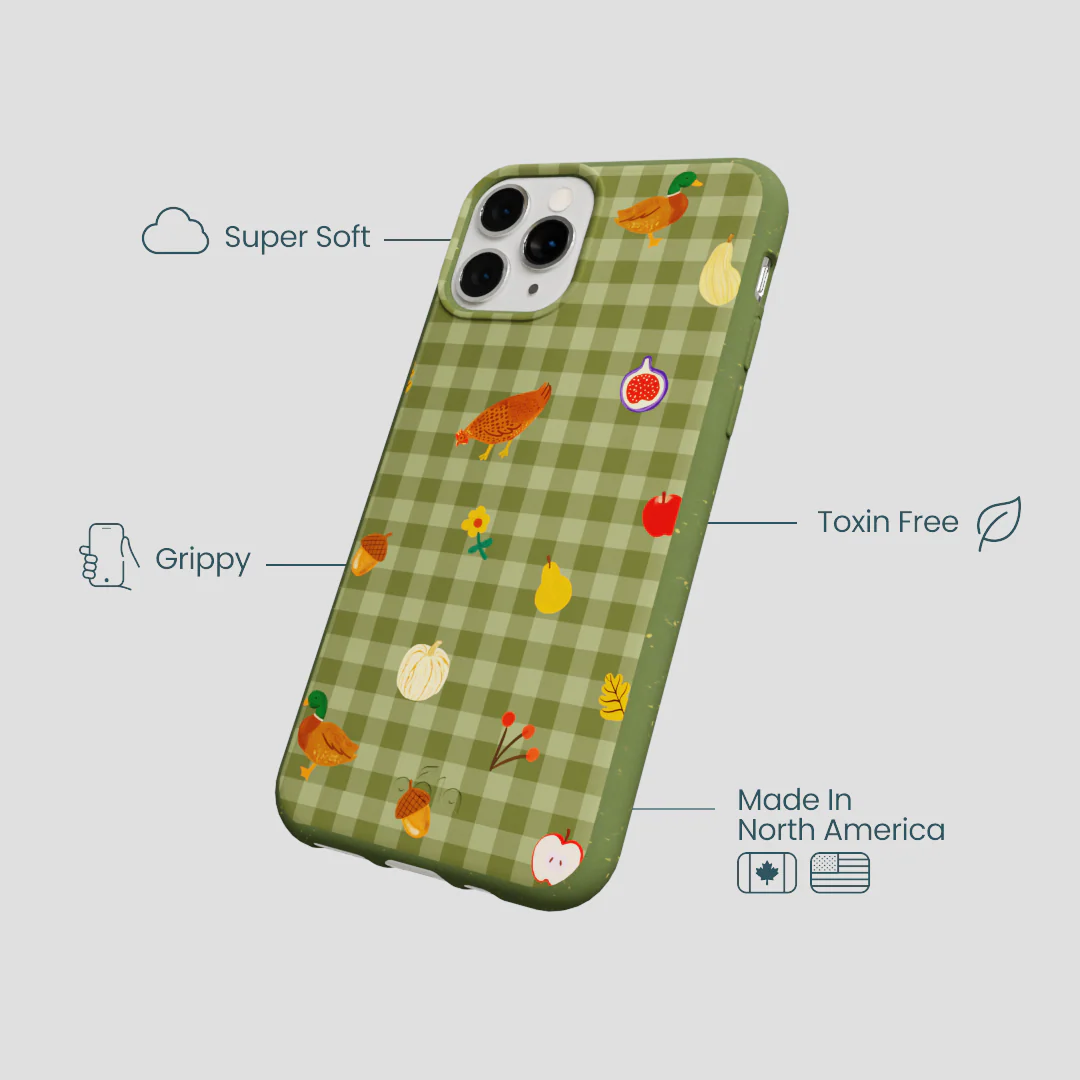 Forest Floor Harvest Folk iPhone 11 Pro Case - Image 4