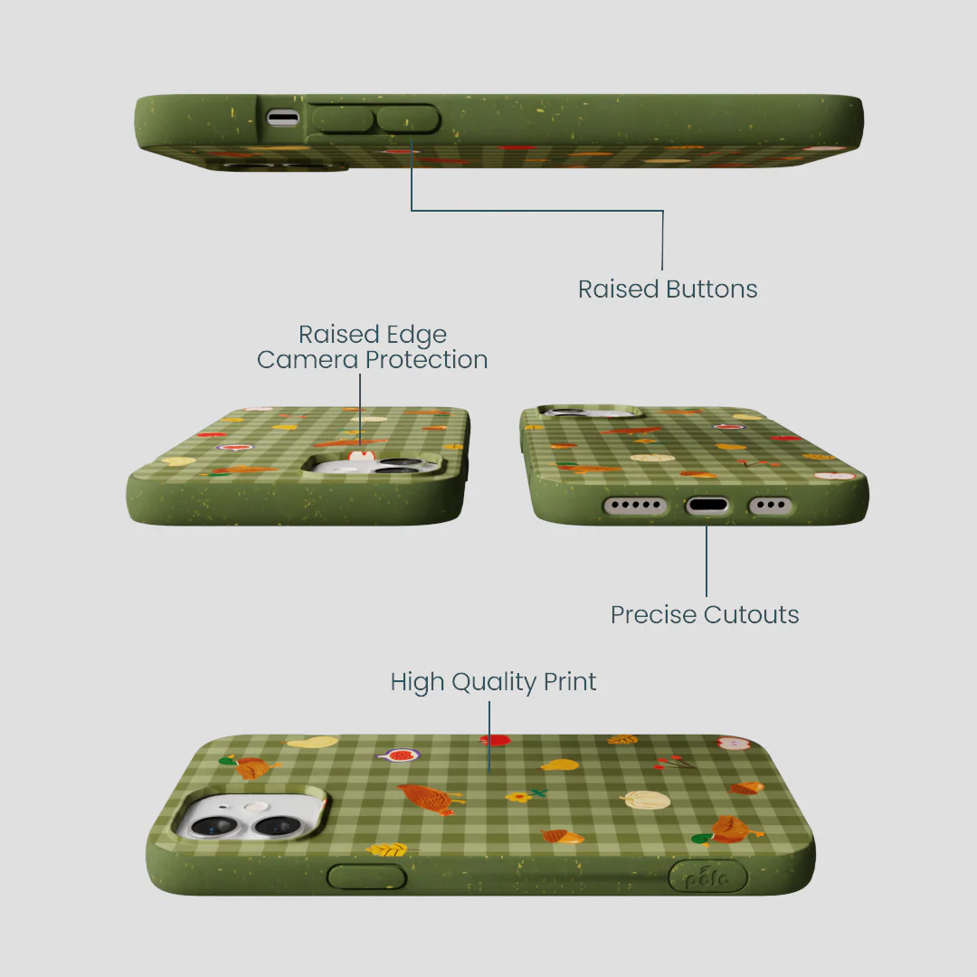 Forest Floor Harvest Folk iPhone 12/ iPhone 12 Pro Case - Image 3