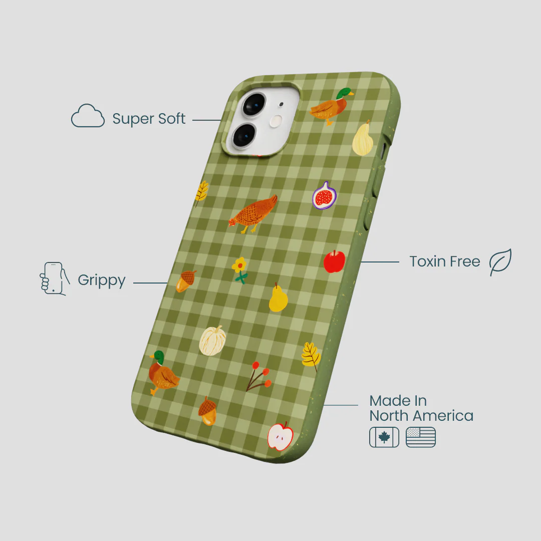 Forest Floor Harvest Folk iPhone 12/ iPhone 12 Pro Case - Image 4