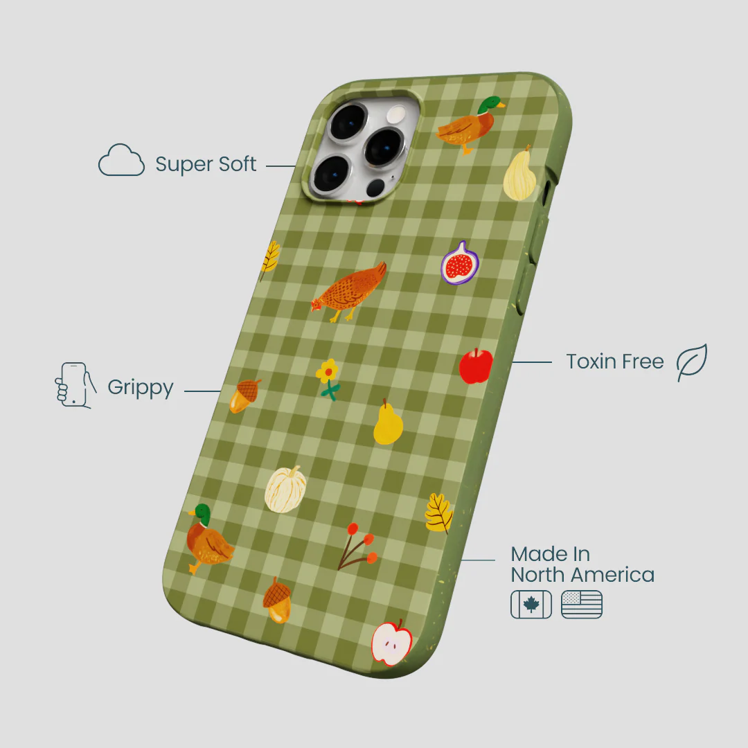 Forest Floor Harvest Folk iPhone 12 Pro Max Case - Image 4