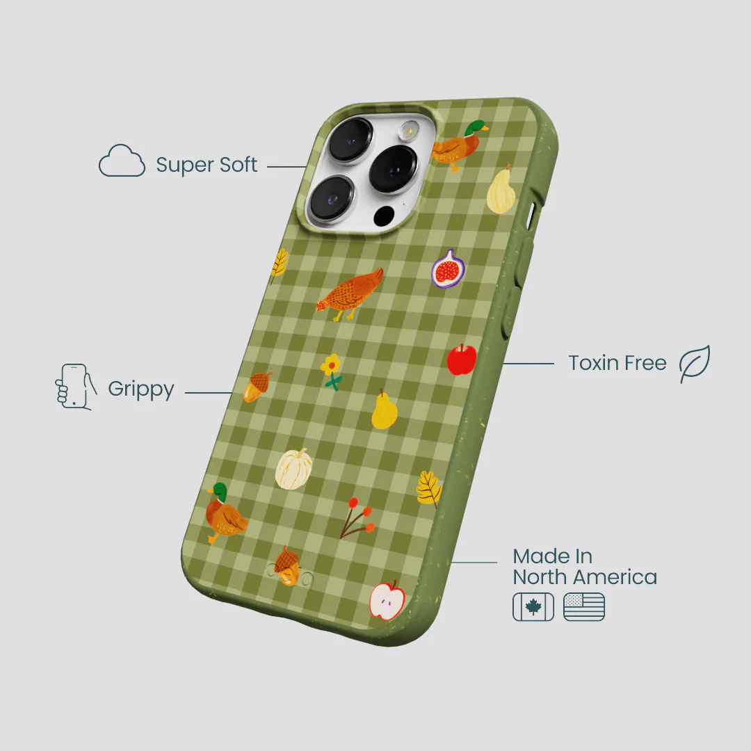 Forest Floor Harvest Folk iPhone 13 Pro Case - Image 4