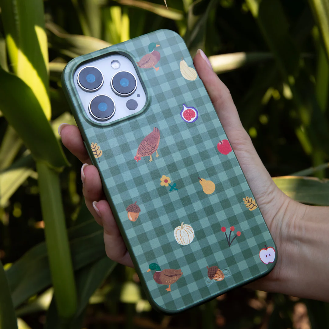 Forest Floor Harvest Folk iPhone 14 Plus Case - Image 2