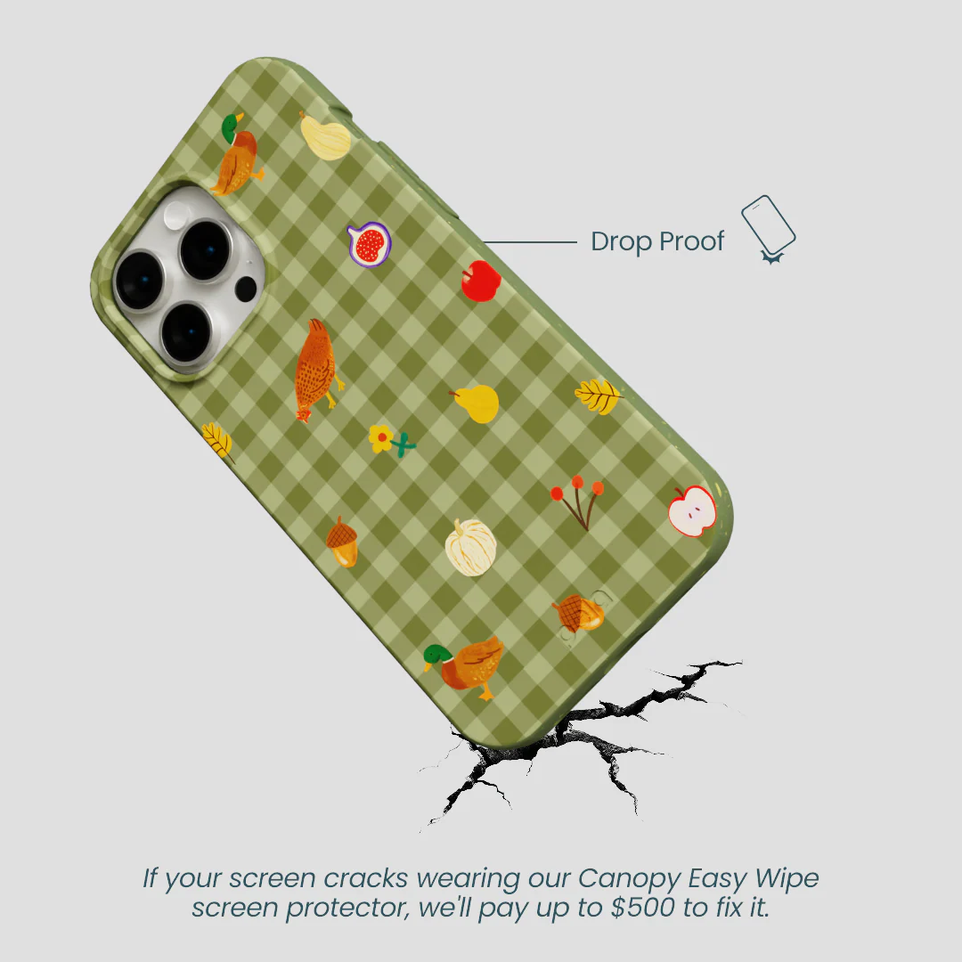Forest Floor Harvest Folk iPhone 14 Pro Max Case - Image 5