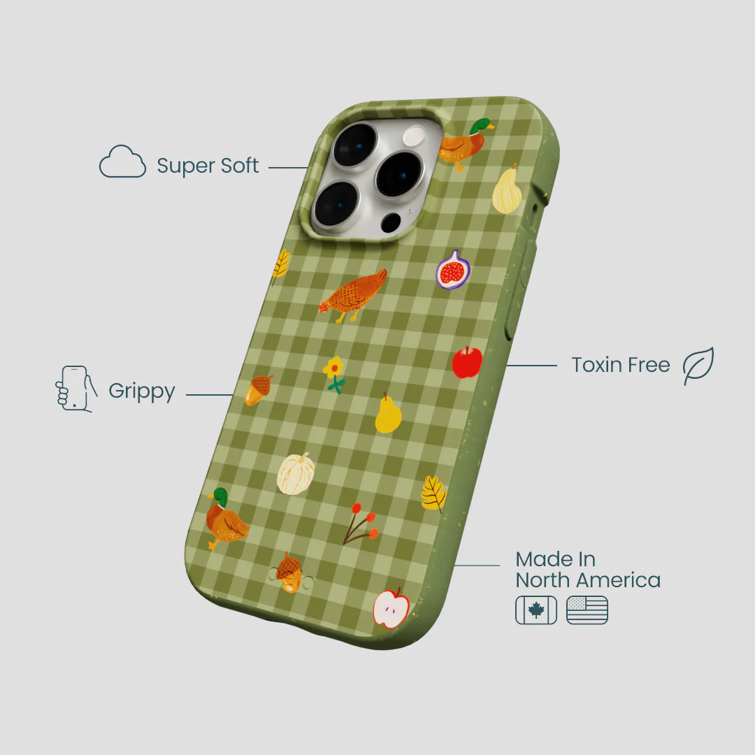Forest Floor Harvest Folk iPhone 15 Pro Case - Image 4
