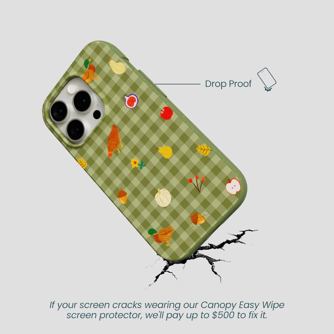 Forest Floor Harvest Folk iPhone 15 Pro Case - Image 5