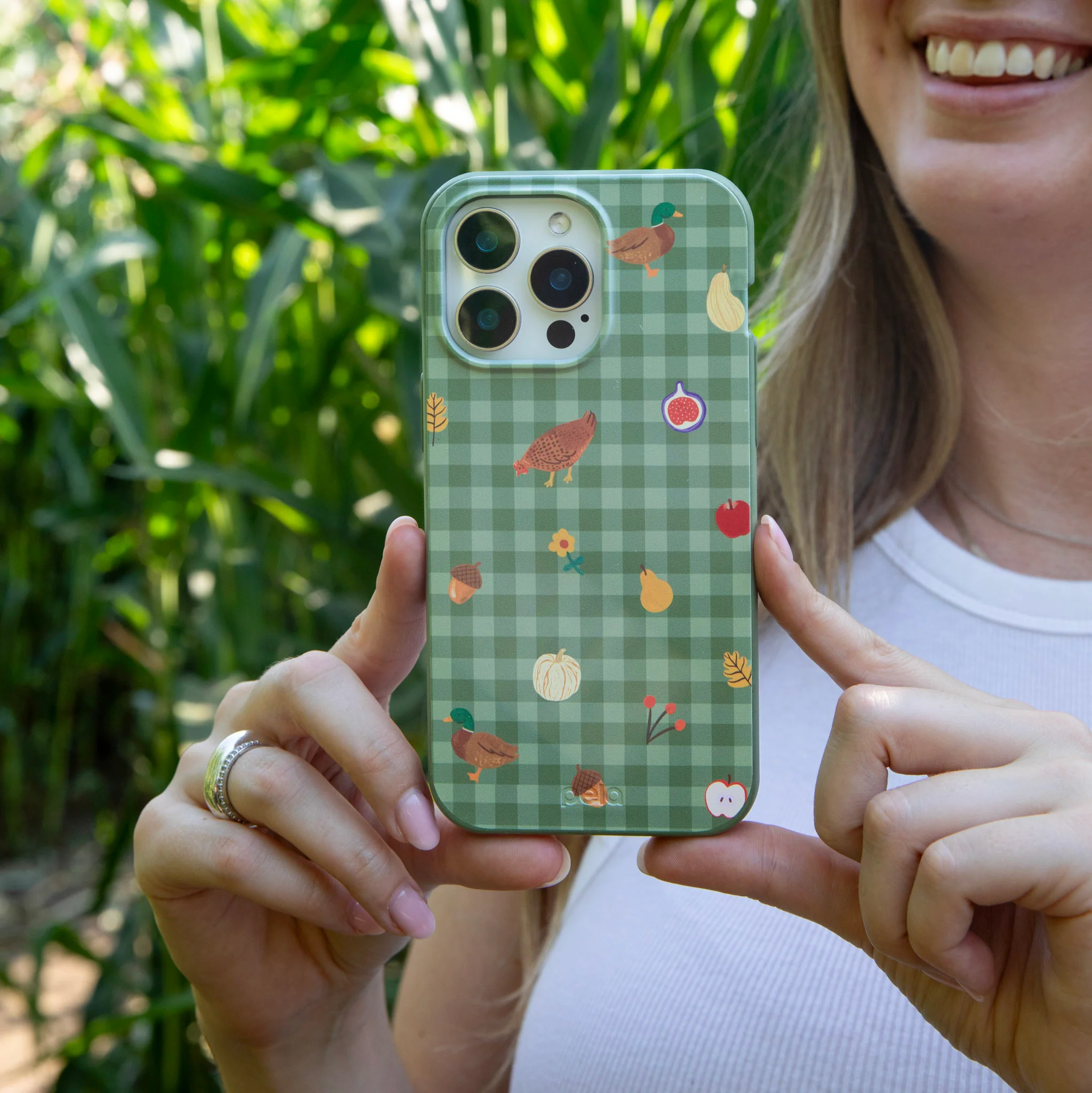 Forest Floor Harvest Folk iPhone 15 Pro Max Case - Image 6