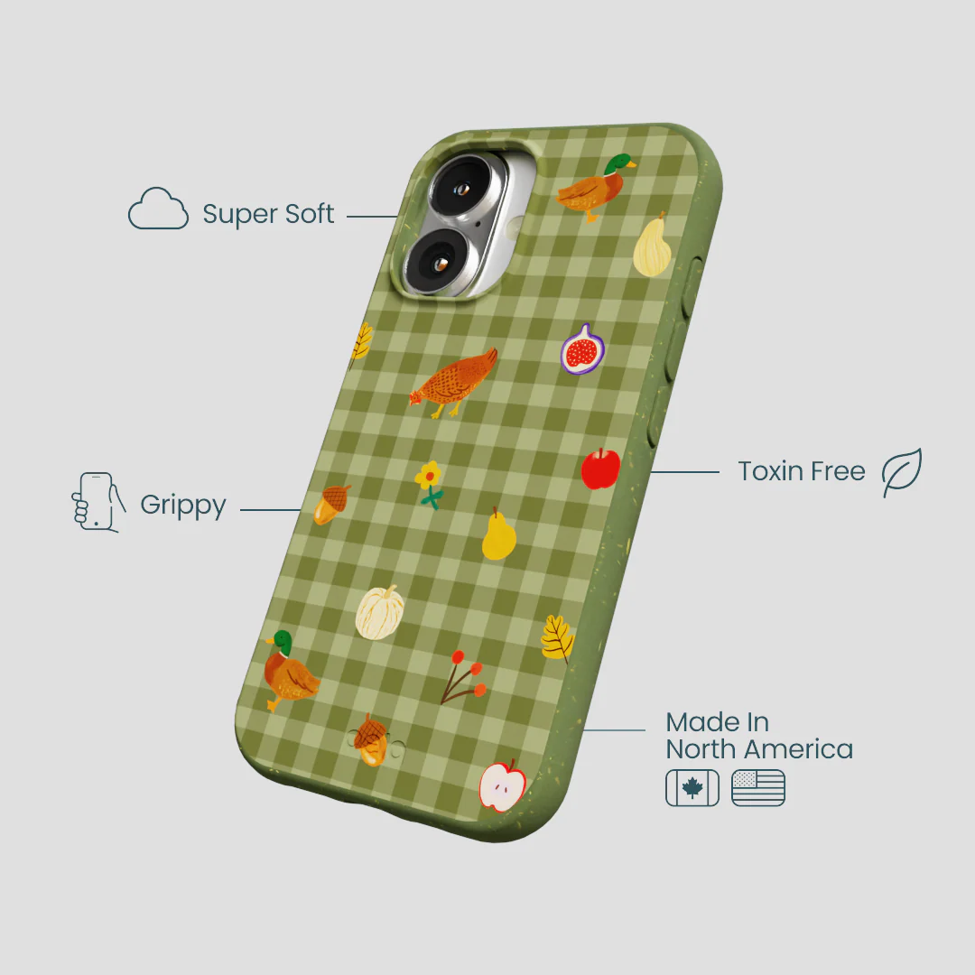 Forest Floor Harvest Folk iPhone 16 Case - Image 4
