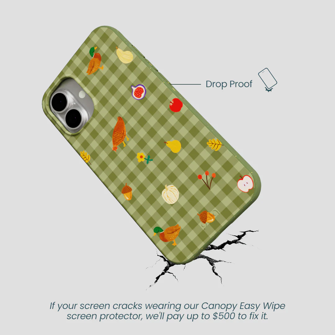 Forest Floor Harvest Folk iPhone 16 Plus Case - Image 5