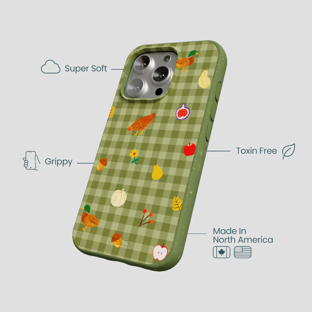 Forest Floor Harvest Folk iPhone 16 Pro Case - Image 4