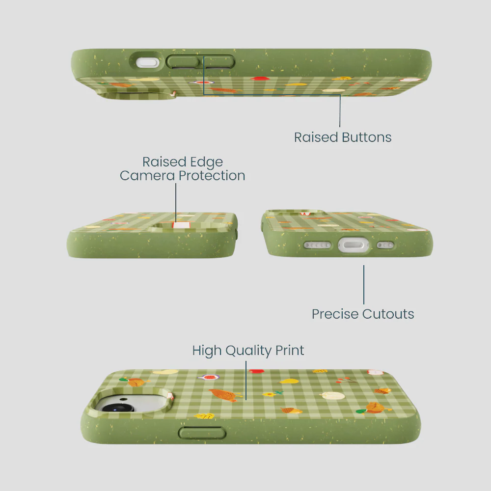 Forest Floor Harvest Folk iPhone 16e/17e Case - Image 3