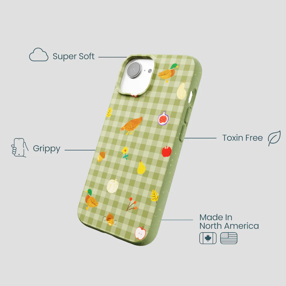 Forest Floor Harvest Folk iPhone 16e/17e Case - Image 4