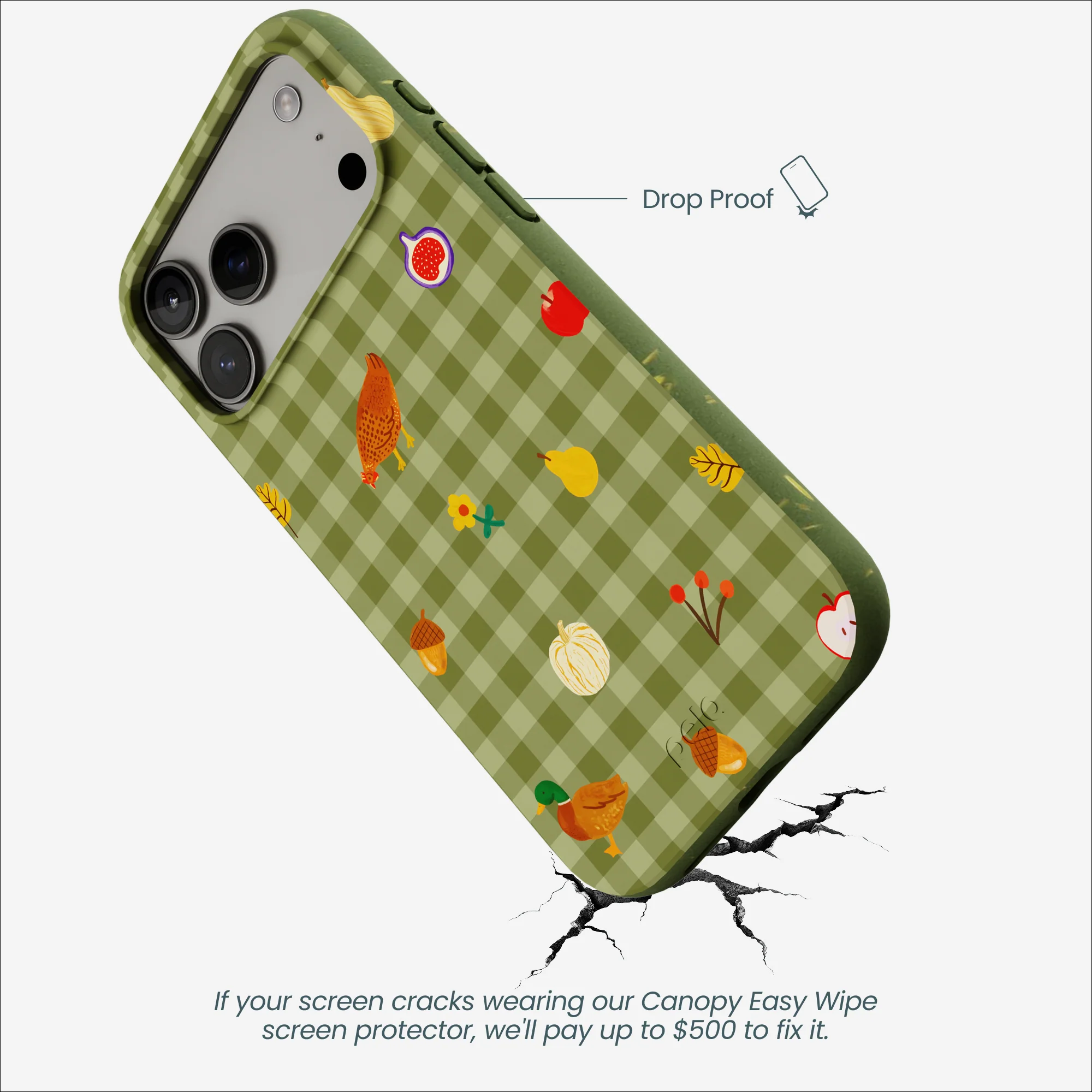 Forest Floor Harvest Folk iPhone 17 Pro Max Case - Image 5