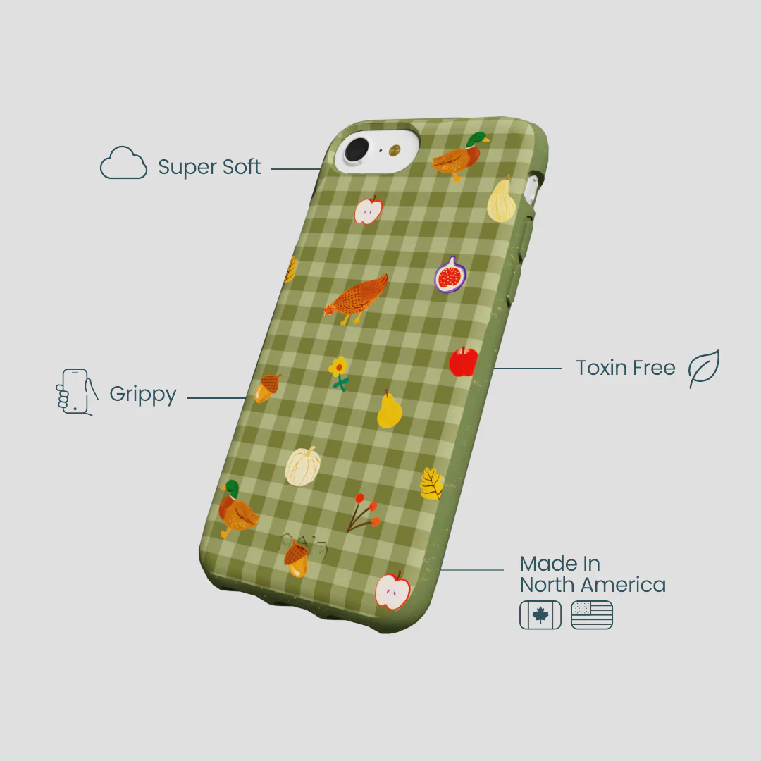 Forest Floor Harvest Folk iPhone 6/6s/7/8/SE Case - Image 4