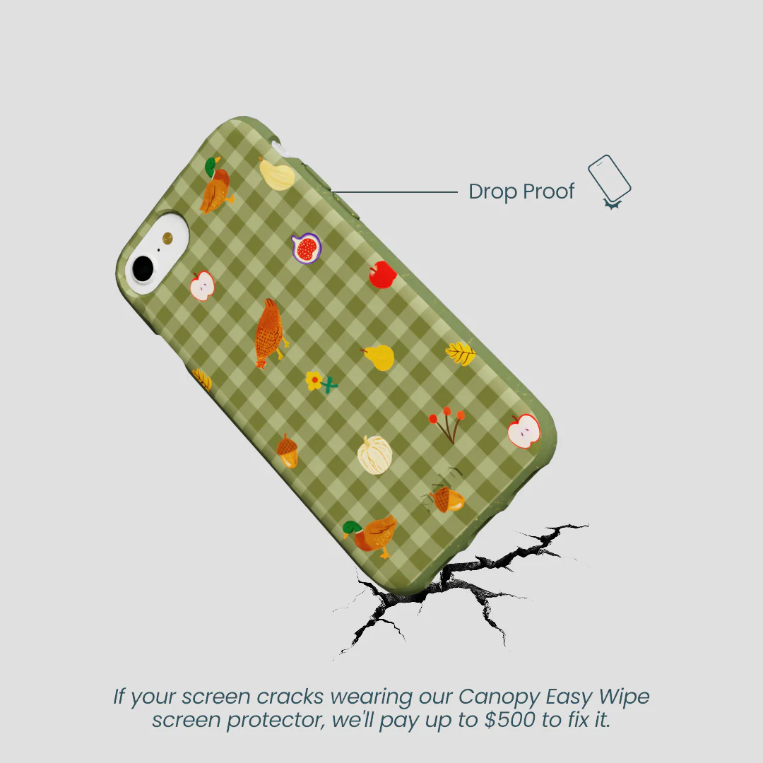 Forest Floor Harvest Folk iPhone 6/6s/7/8/SE Case - Image 5