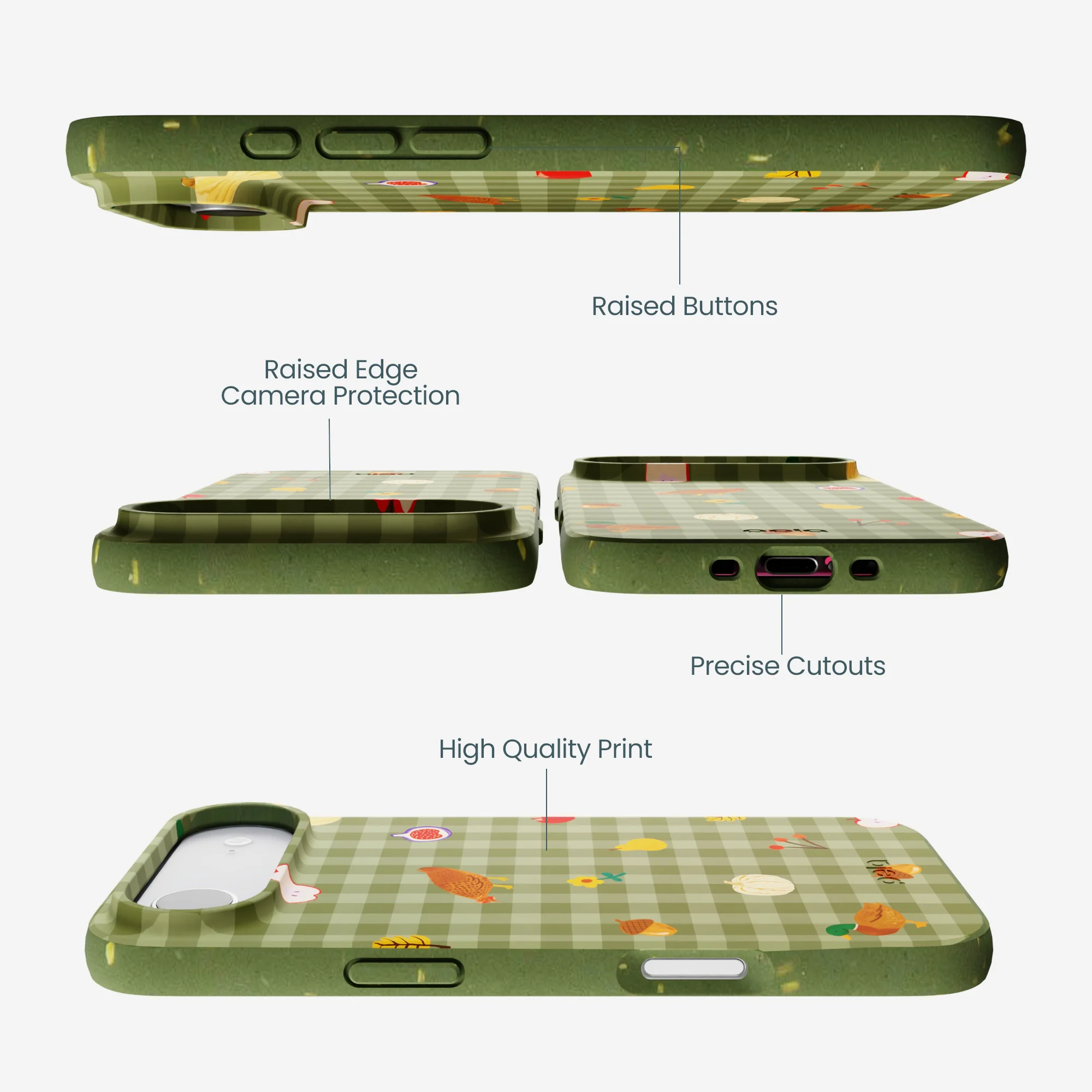Forest Floor Harvest Folk iPhone Air Case - Image 3