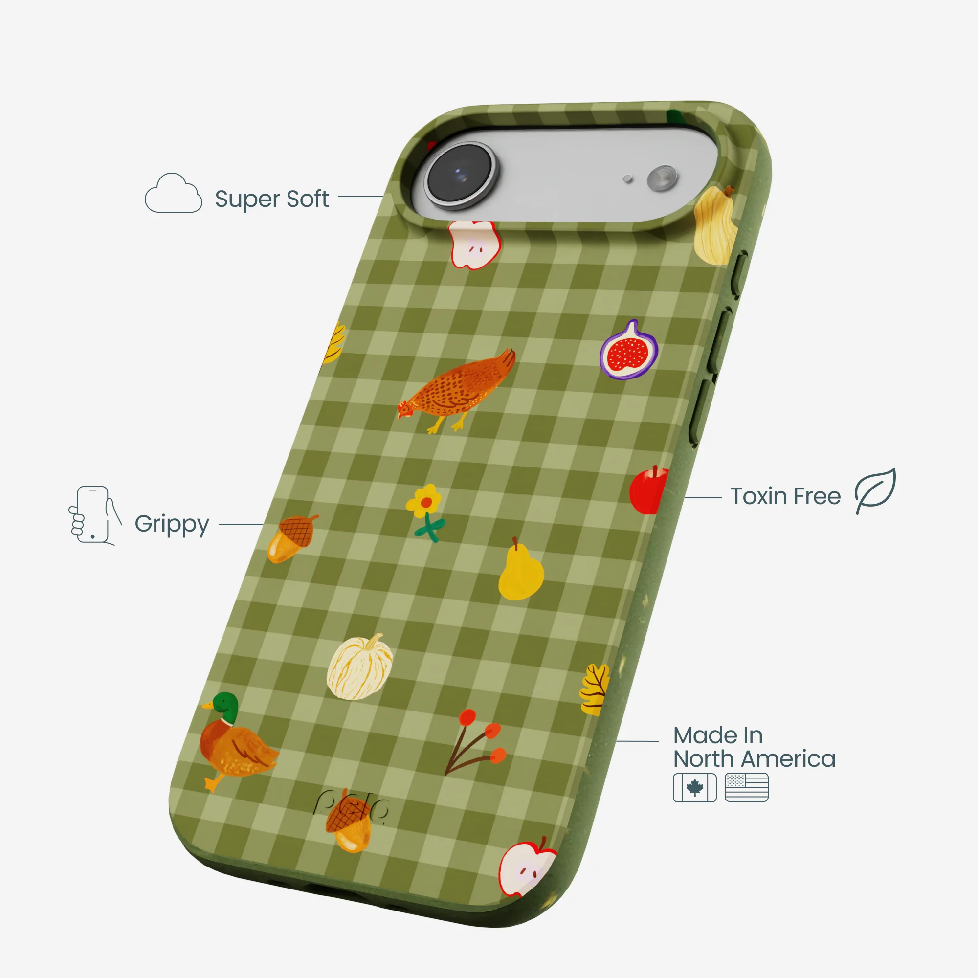 Forest Floor Harvest Folk iPhone Air Case - Image 4