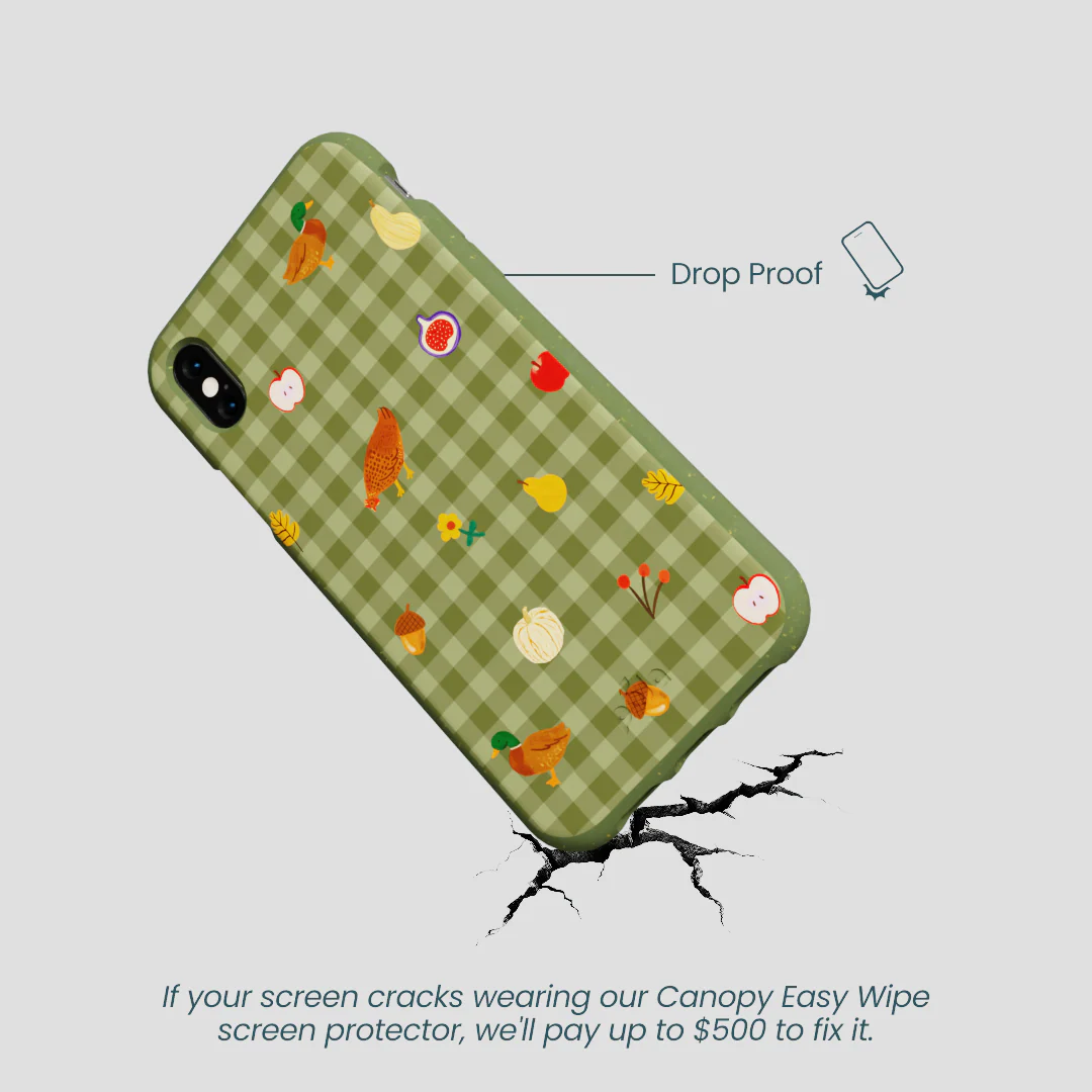 Forest Floor Harvest Folk iPhone XR Case - Image 5