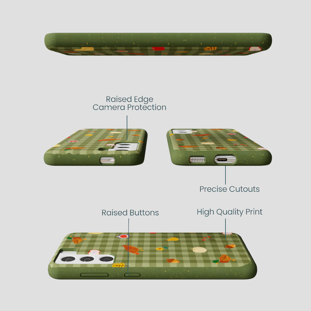 Forest Floor Harvest Folk Samsung Galaxy S22 Case - Image 3